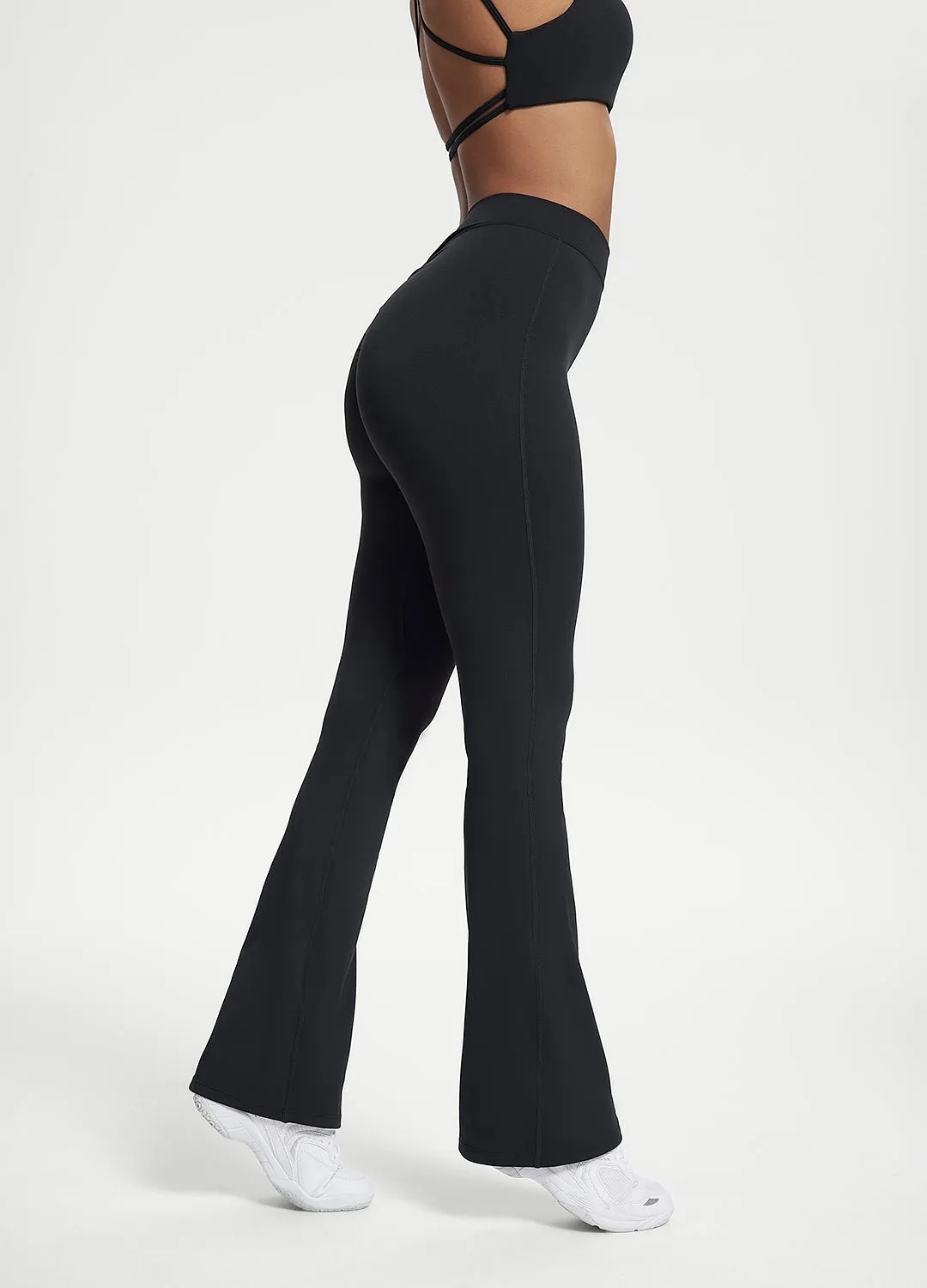 Scrunch Back Flared Leggings sold by BetterMe product image thumbnail 2