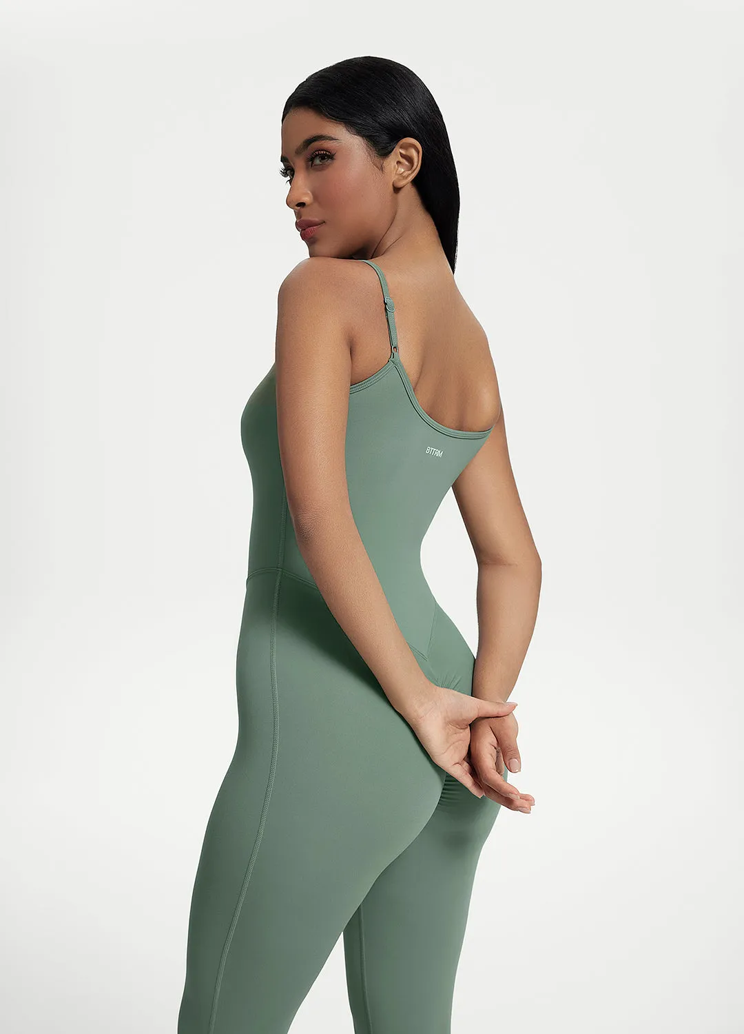 Flared Scrunch Jumpsuit sold by BetterMe product image thumbnail 4