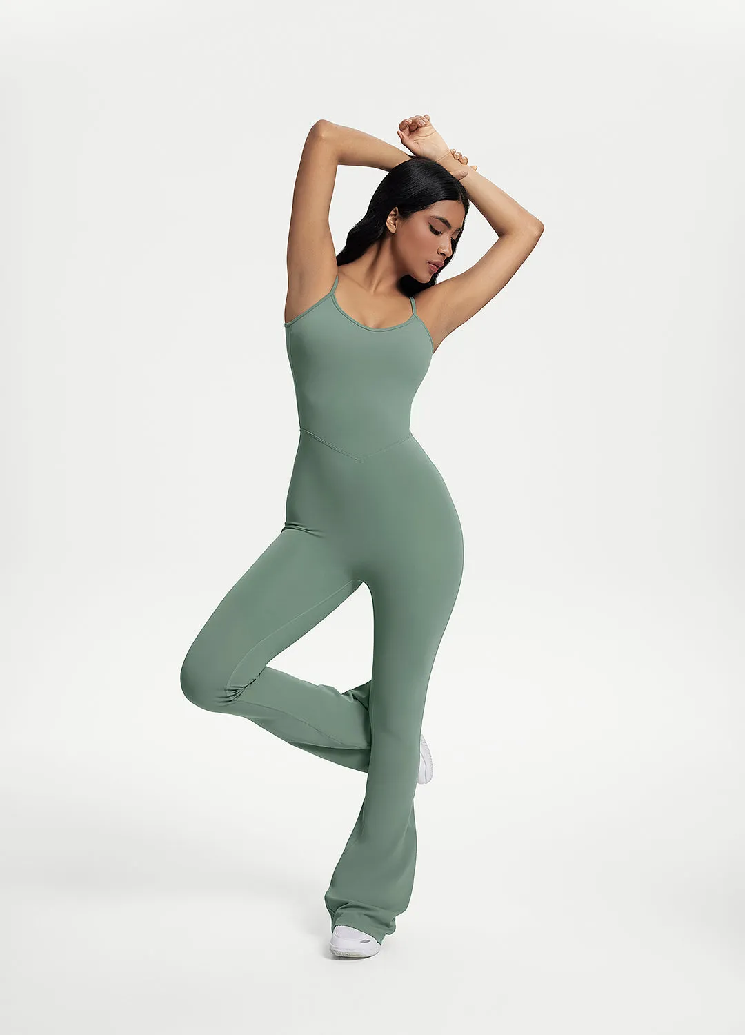 Flared Scrunch Jumpsuit sold by BetterMe product image thumbnail 5