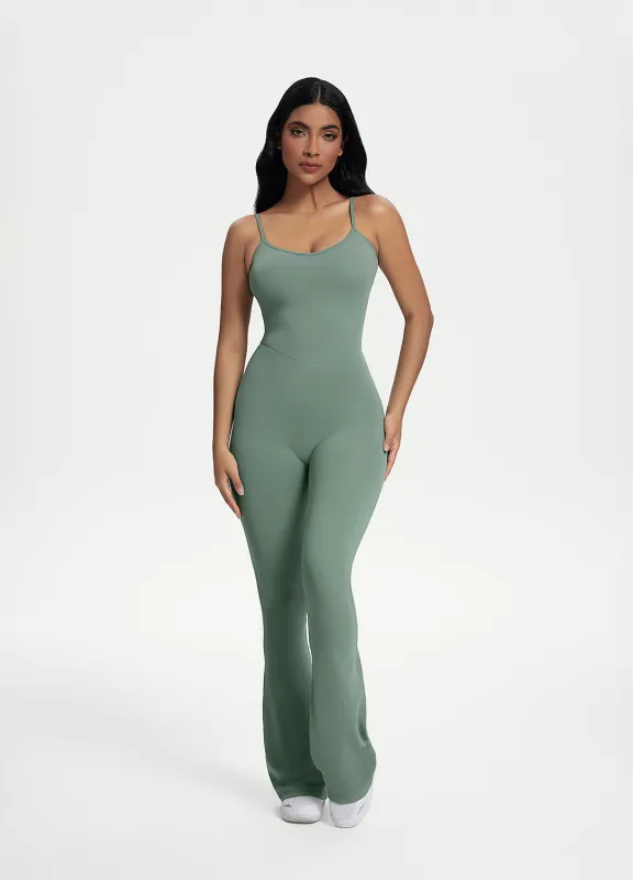 Flared Scrunch Jumpsuit sold by BetterMe