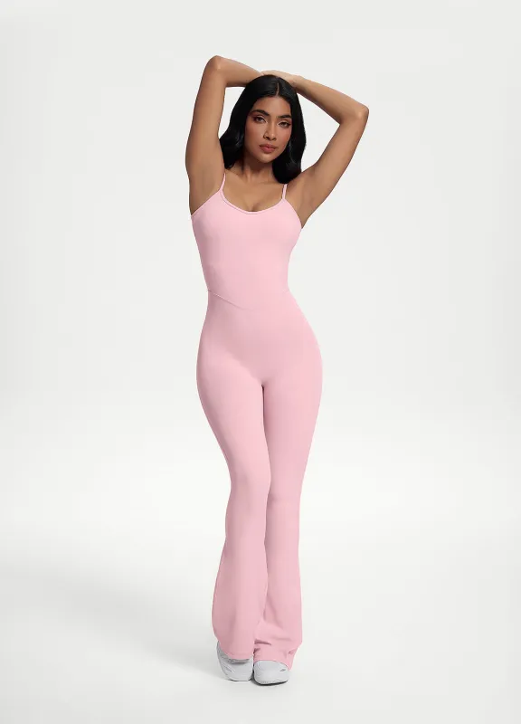 Flared Scrunch Jumpsuit sold by BetterMe