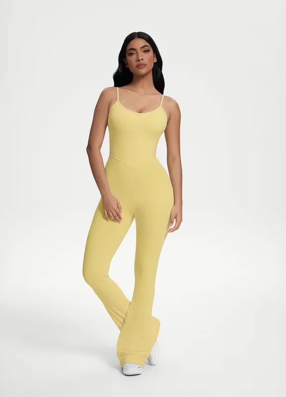 Flared Scrunch Jumpsuit sold by BetterMe