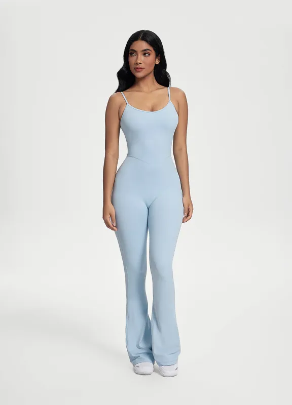 Flared Scrunch Jumpsuit sold by BetterMe