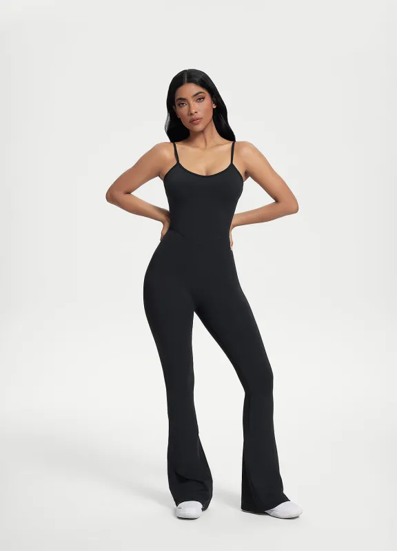 Flared Scrunch Jumpsuit sold by BetterMe