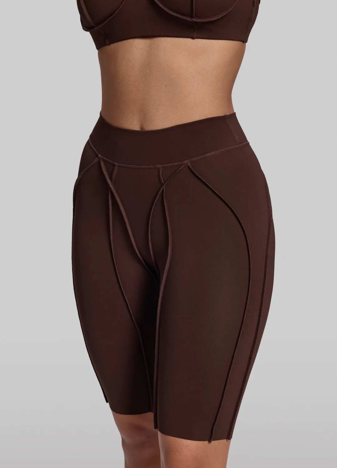 Contour Stitch Bike Shorts sold by BetterMe product image thumbnail 4