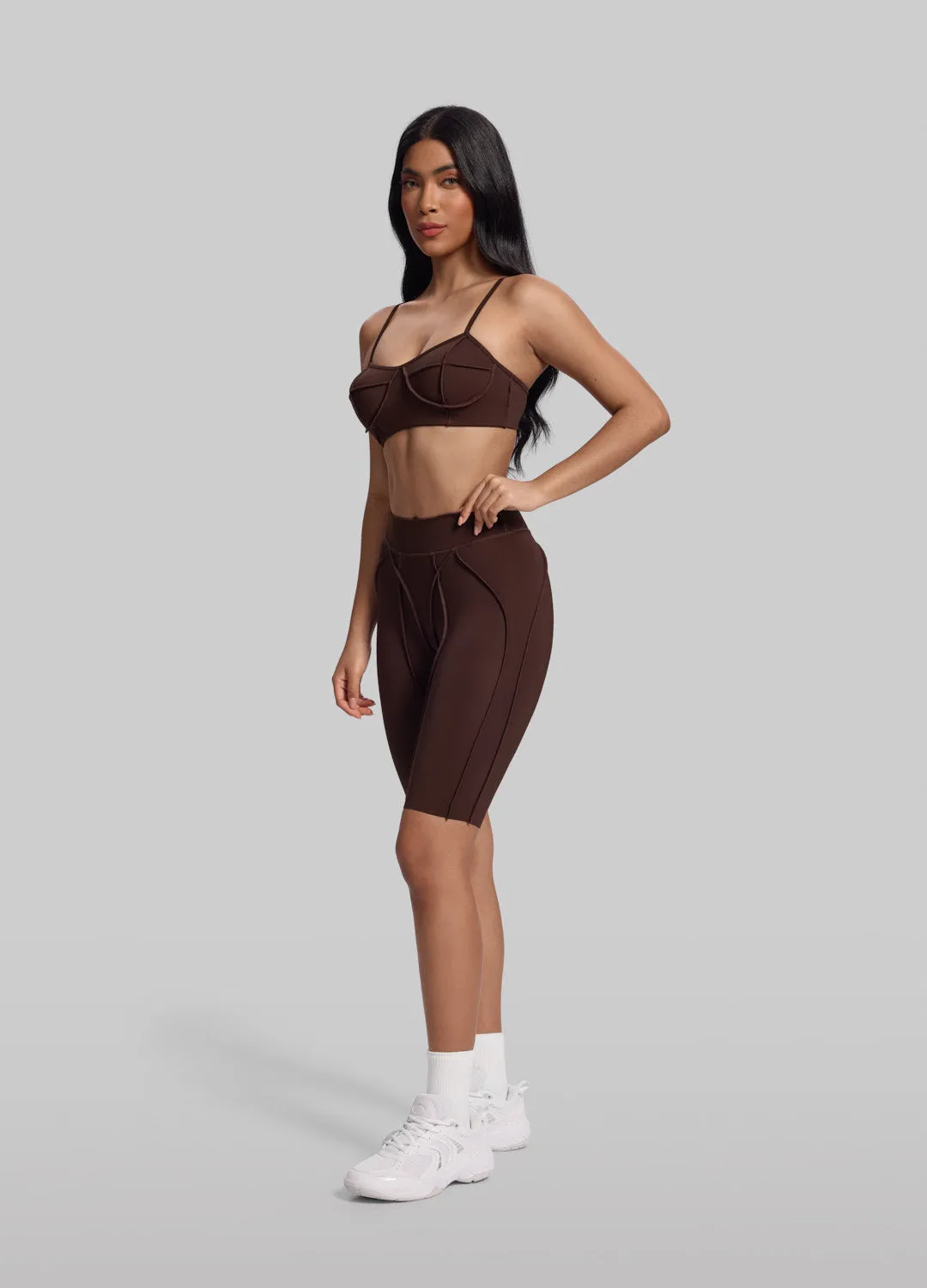 Contour Stitch Bike Shorts sold by BetterMe product image thumbnail 2