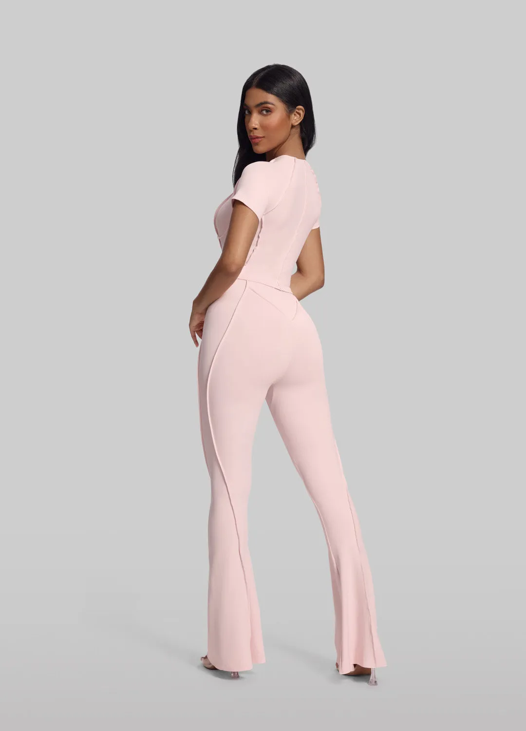 Longline Flare Leggings sold by BetterMe product image thumbnail 5