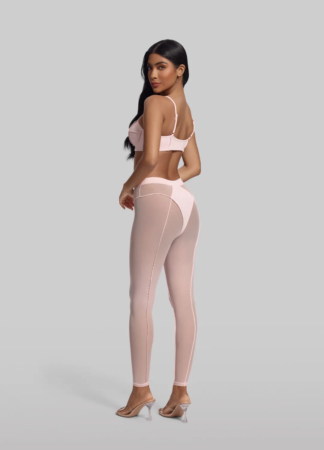Semi-Sheer High-Rise Leggings sold by BetterMe product image thumbnail 5