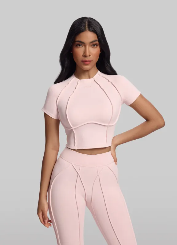 Contour Stitch Crop Top sold by BetterMe