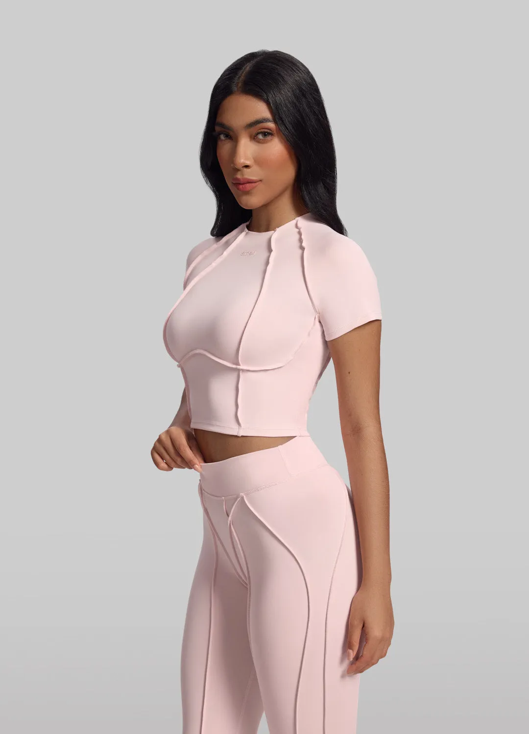 Contour Stitch Crop Top sold by BetterMe product image thumbnail 2