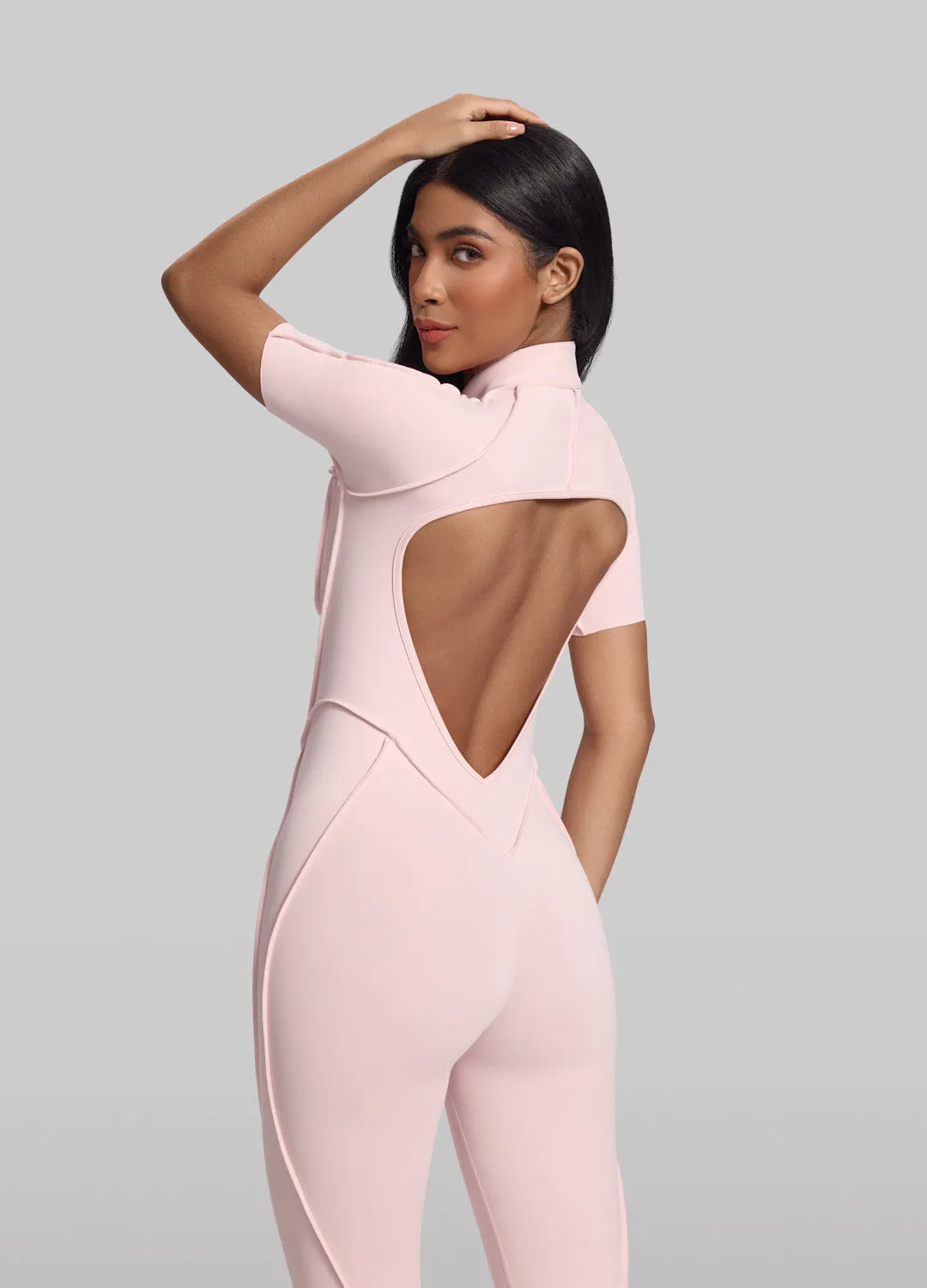 Short Sleeve Full-Length Catsuit sold by BetterMe product image thumbnail 5