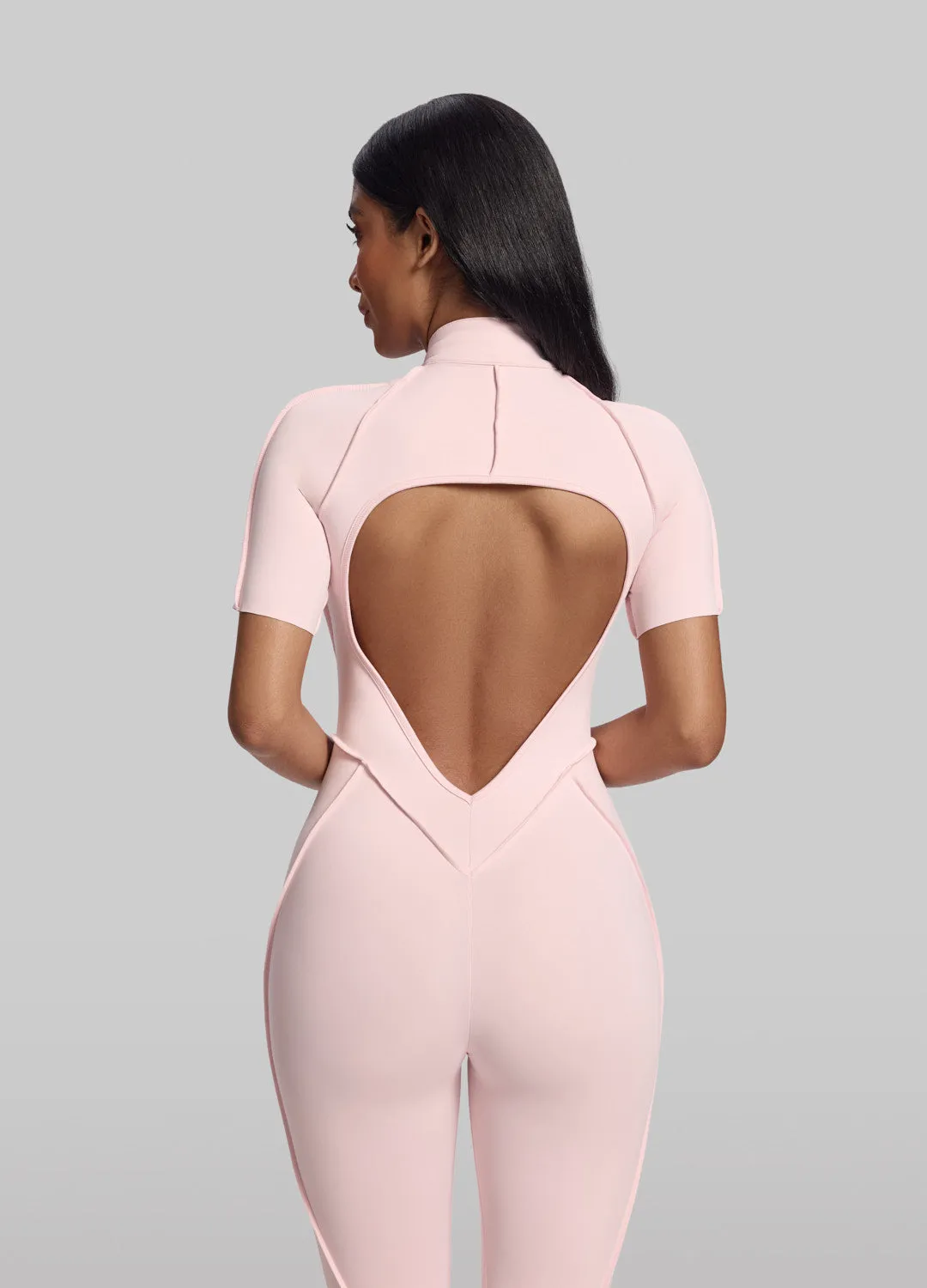 Short Sleeve Full-Length Catsuit sold by BetterMe product image thumbnail 3