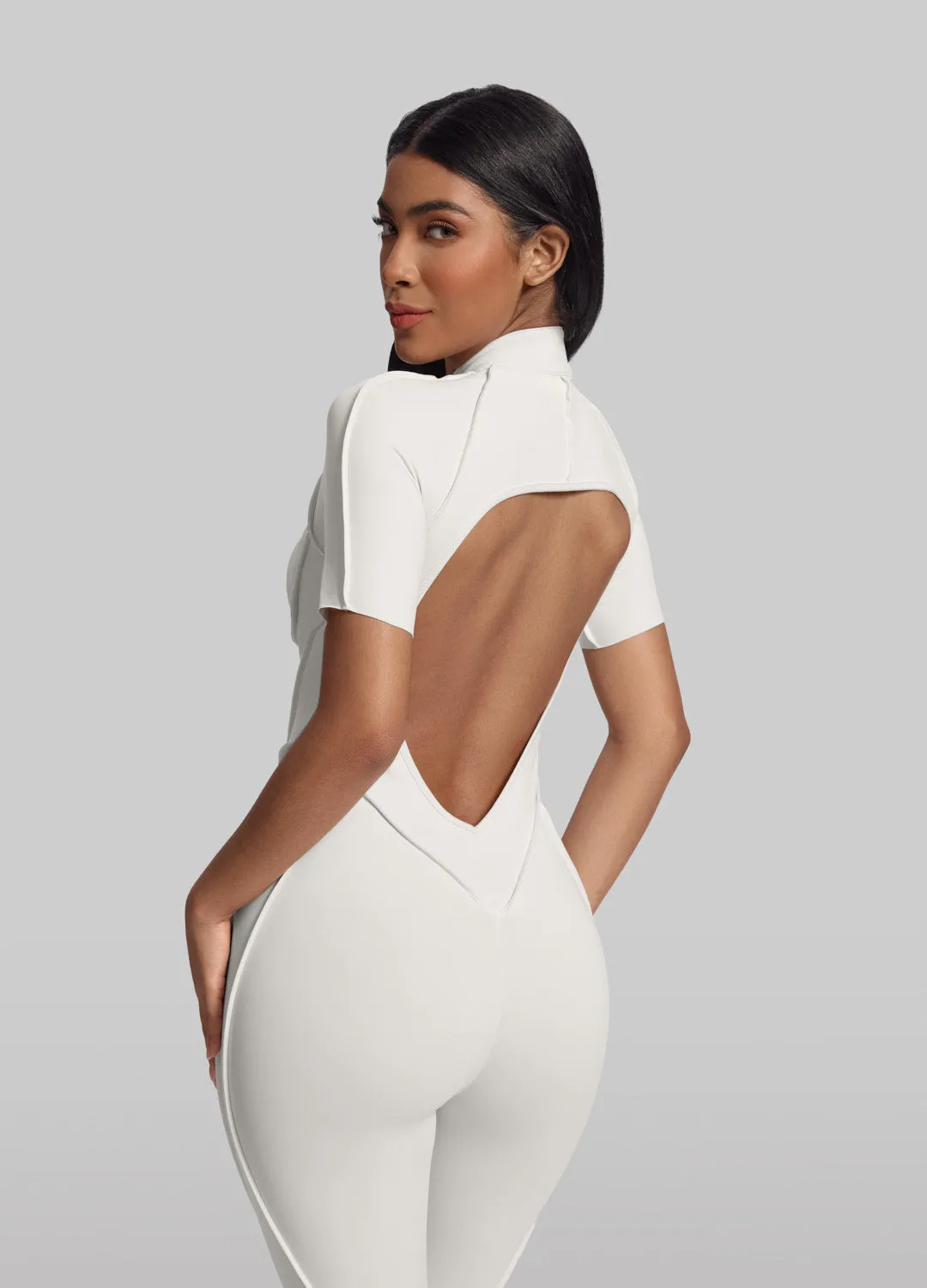 Short Sleeve Full-Length Catsuit sold by BetterMe product image thumbnail 5