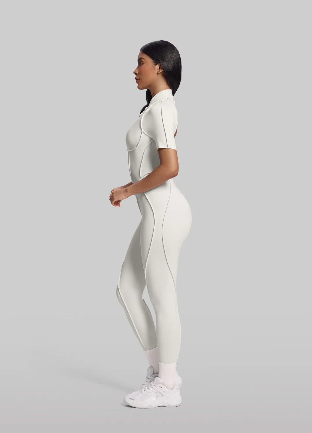 Short Sleeve Full-Length Catsuit sold by BetterMe product image thumbnail 2
