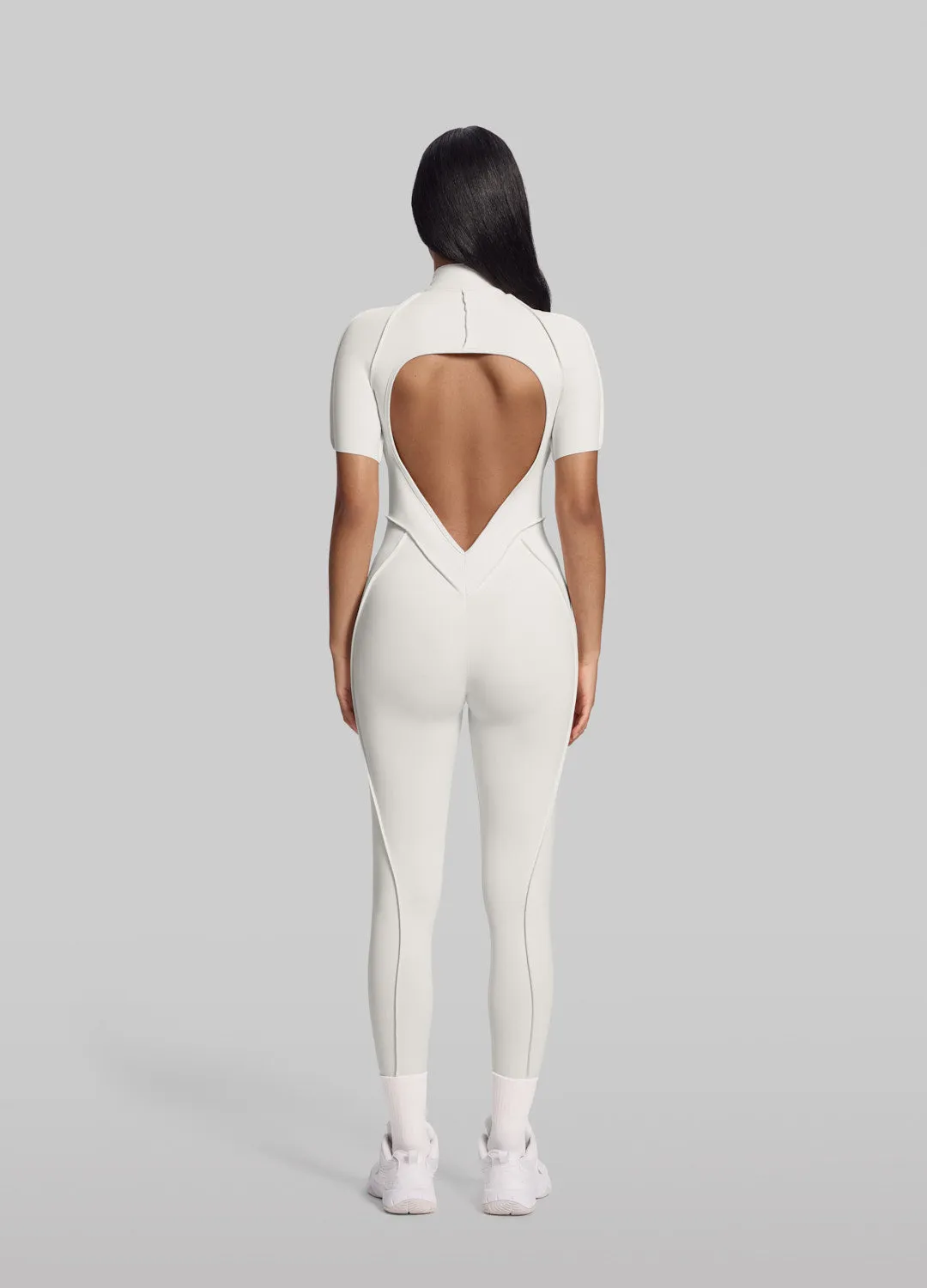 Short Sleeve Full-Length Catsuit sold by BetterMe product image thumbnail 3