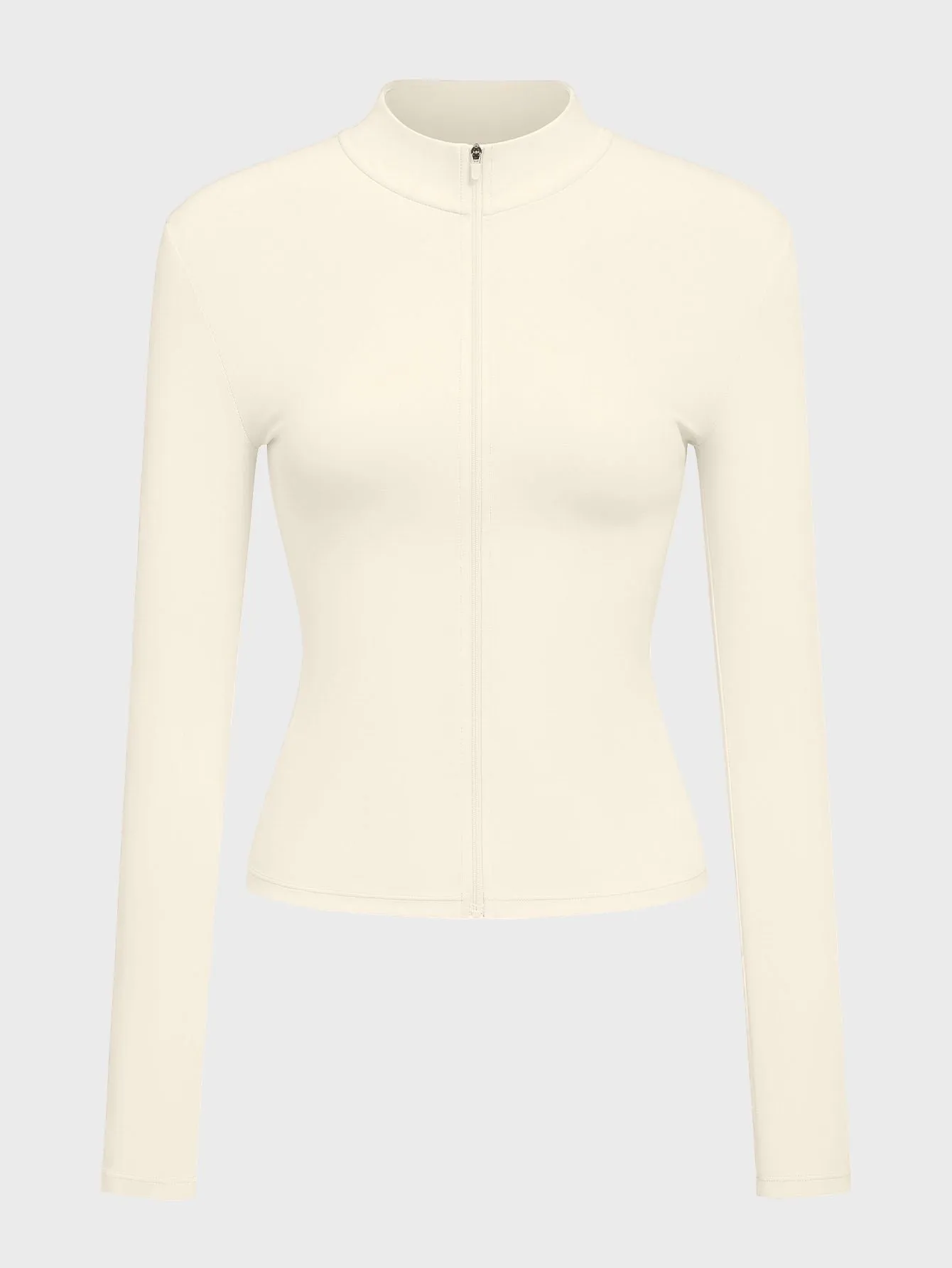 High-Waisted Flare & Zip Jacket Set sold by BetterMe product image thumbnail 3