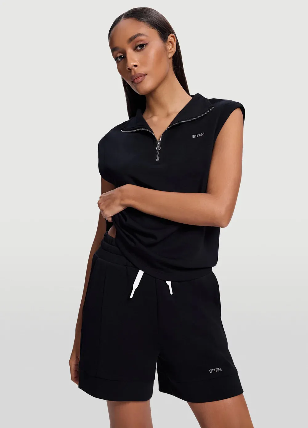 Half-Zip & Lounge Shorts Set sold by BetterMe product image thumbnail 2