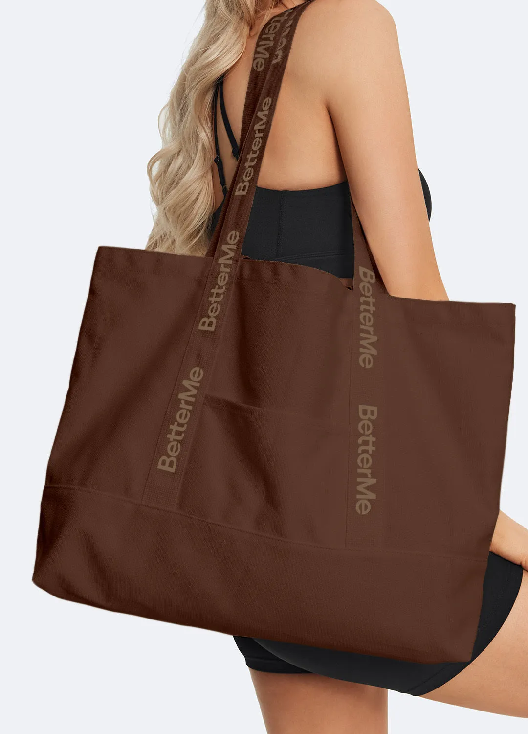 Canvas Tote Bag sold by BetterMe product image thumbnail 4
