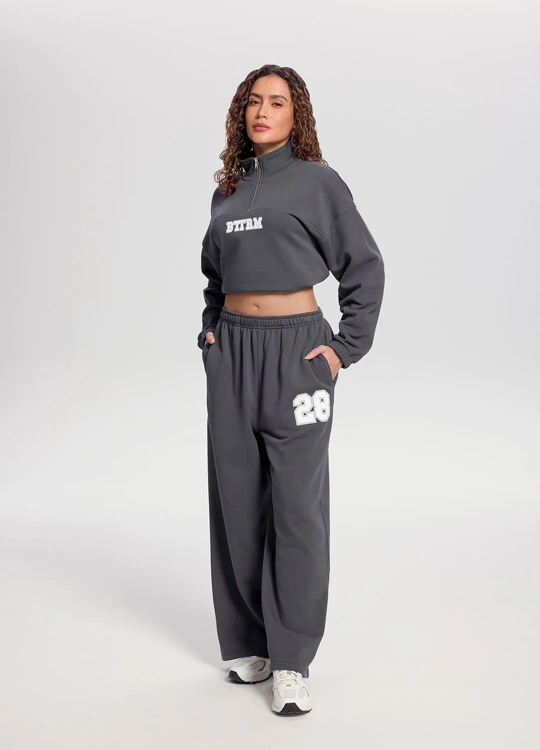 Better League Wide-Leg Sweatpants sold by BetterMe product image thumbnail 5