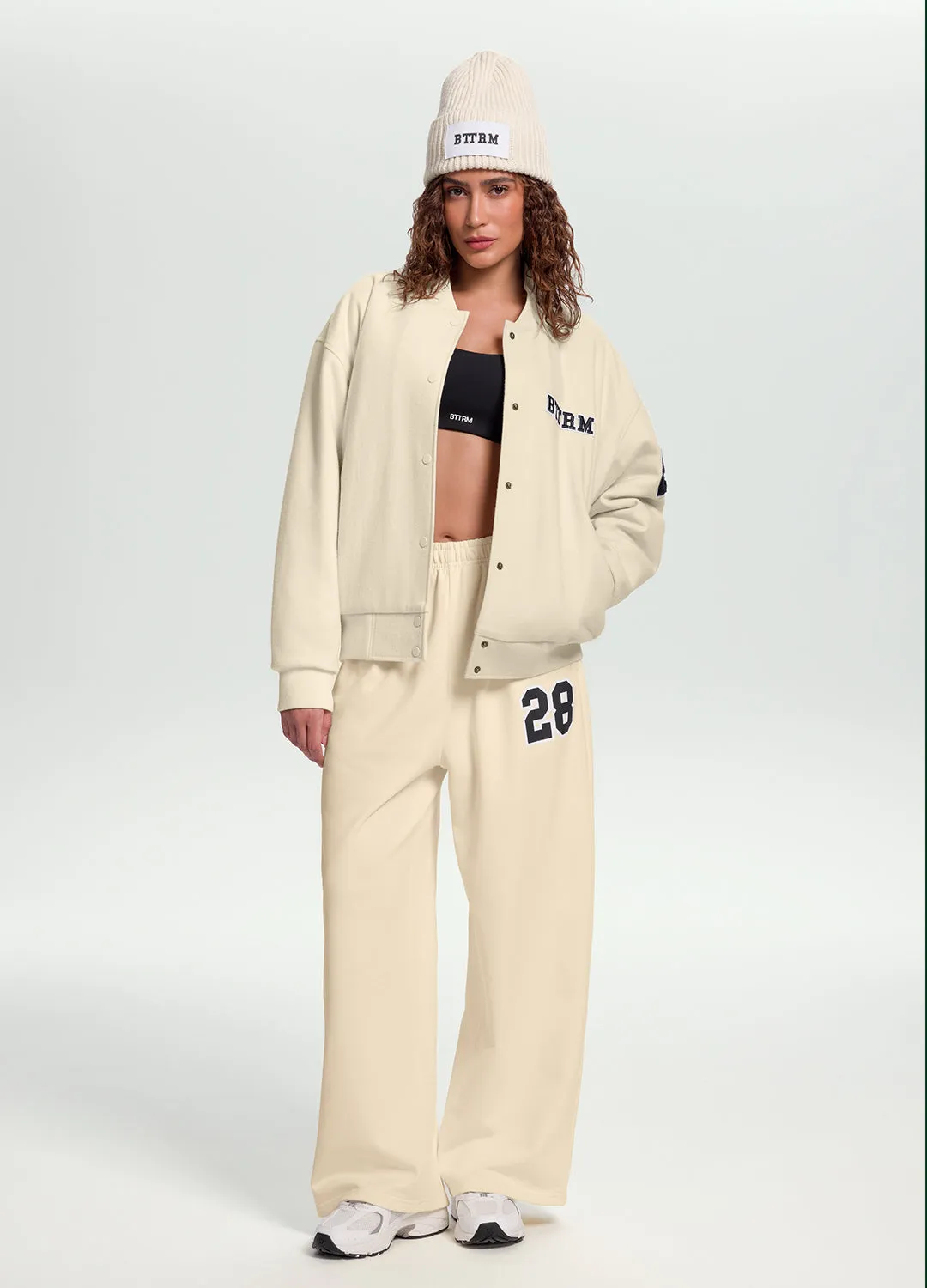 Better League Wide-Leg Sweatpants sold by BetterMe product image thumbnail 5