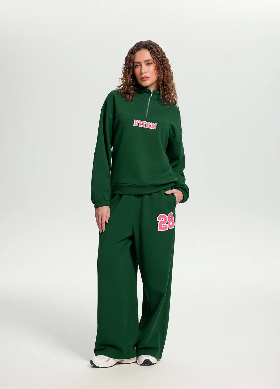 Better League Wide-Leg Sweatpants sold by BetterMe product image thumbnail 5
