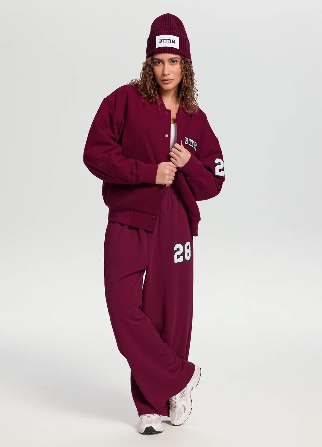 Better League Wide-Leg Sweatpants sold by BetterMe product image thumbnail 5