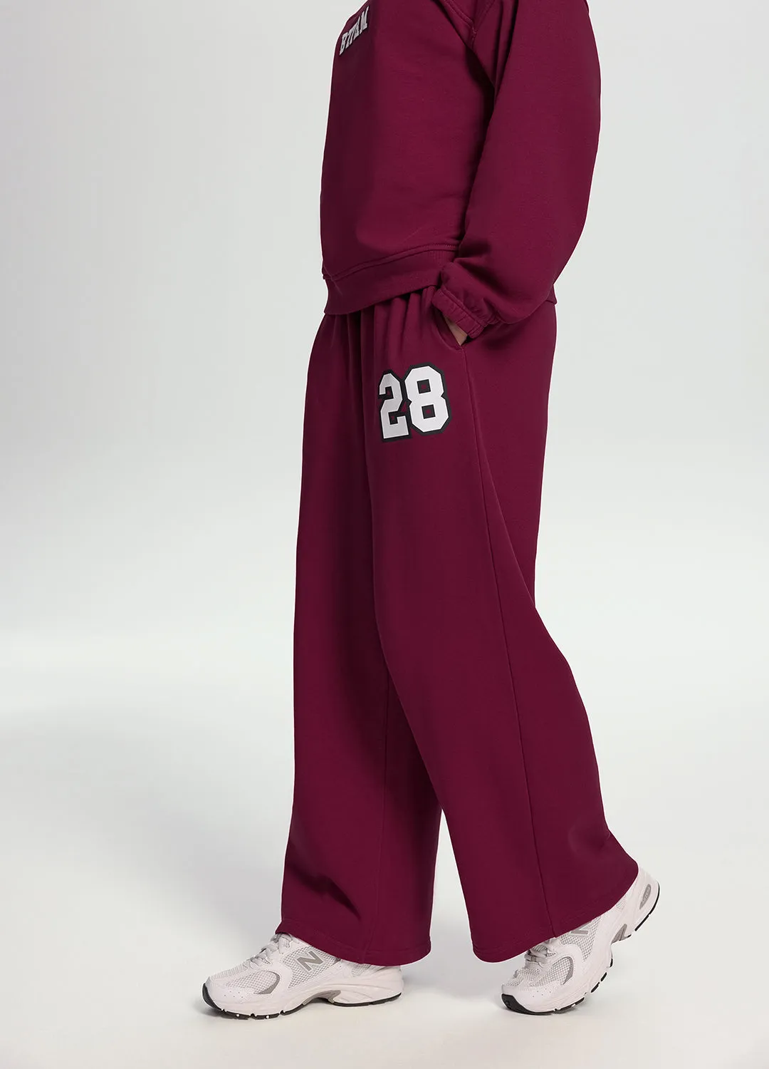 Better League Wide-Leg Sweatpants sold by BetterMe product image thumbnail 2