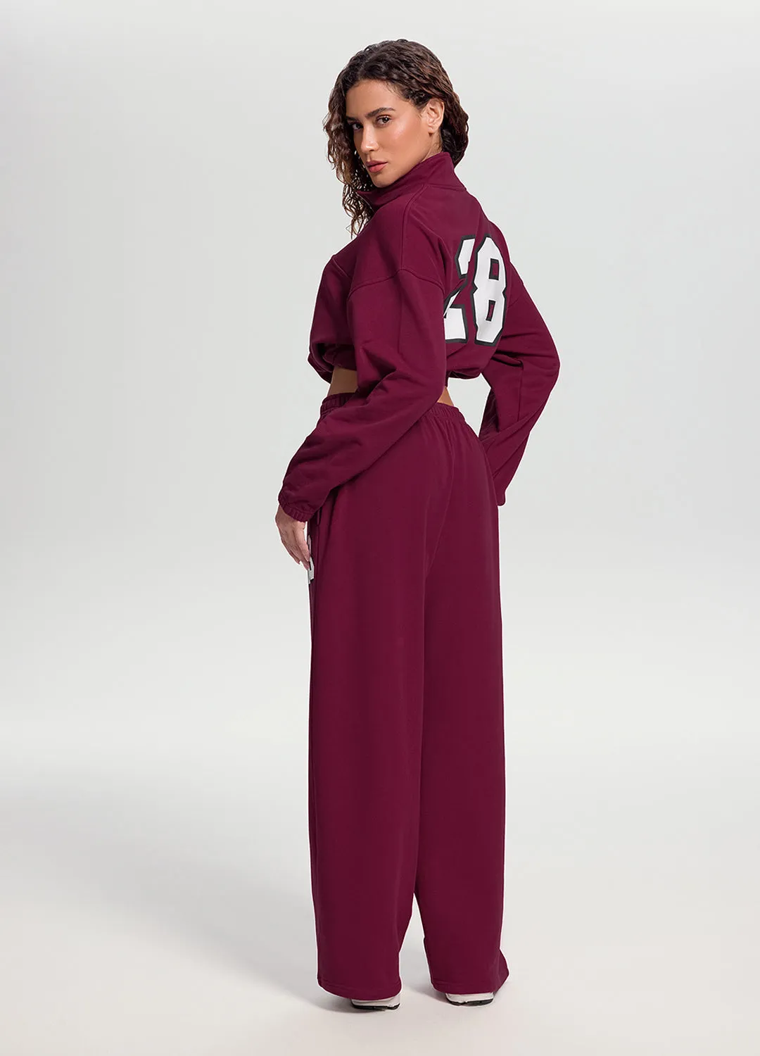 Better League Wide-Leg Sweatpants sold by BetterMe product image thumbnail 3