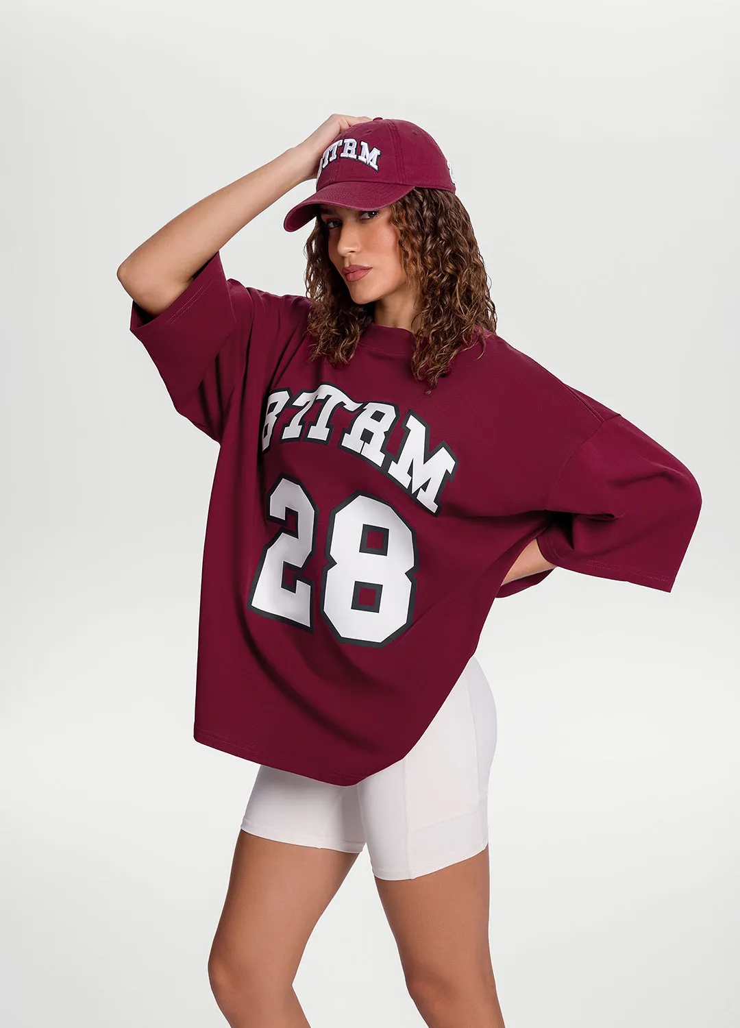 Better League Oversized Tee sold by BetterMe product image thumbnail 2