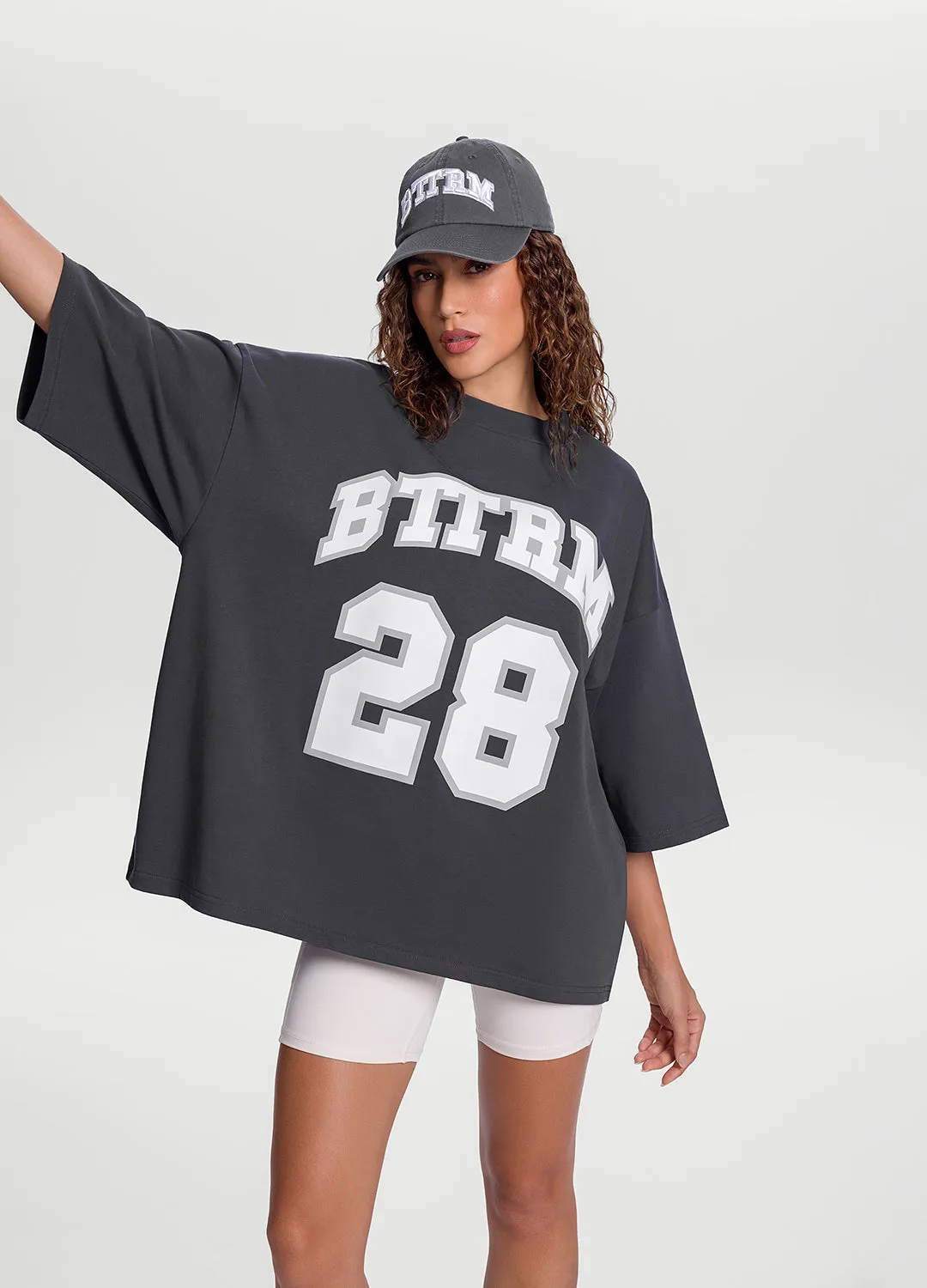 Better League Oversized Tee sold by BetterMe product image thumbnail 5