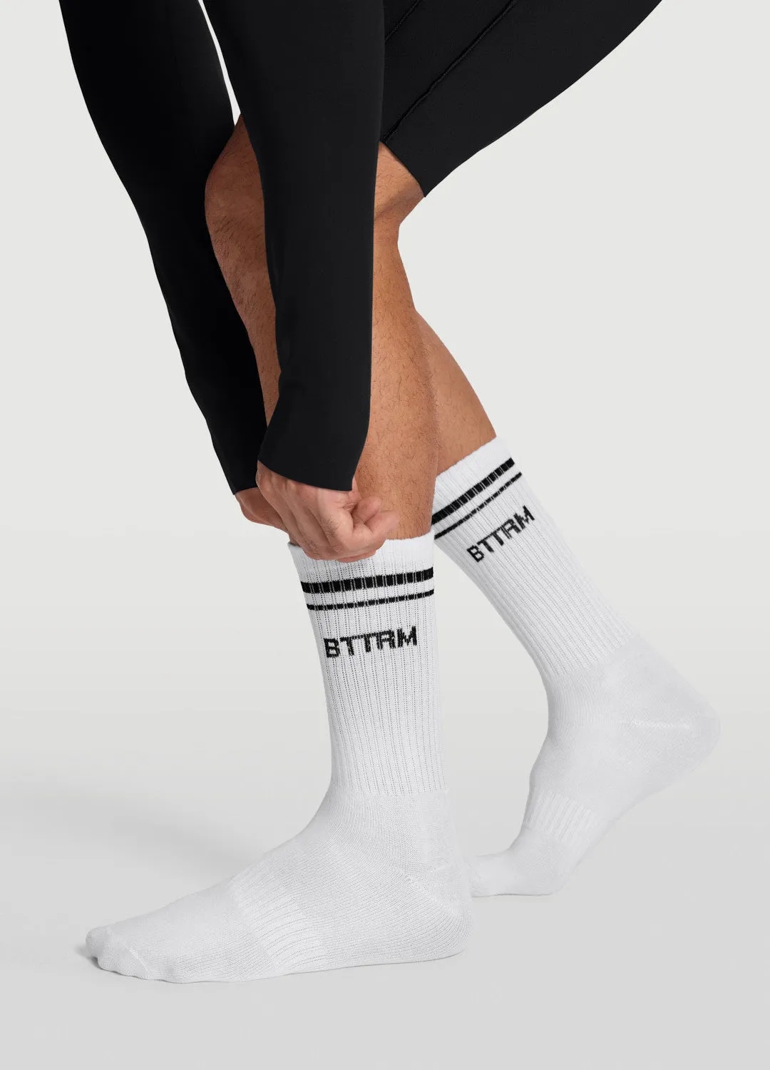 Unisex Half-Crew Socks sold by BetterMe product image thumbnail 4