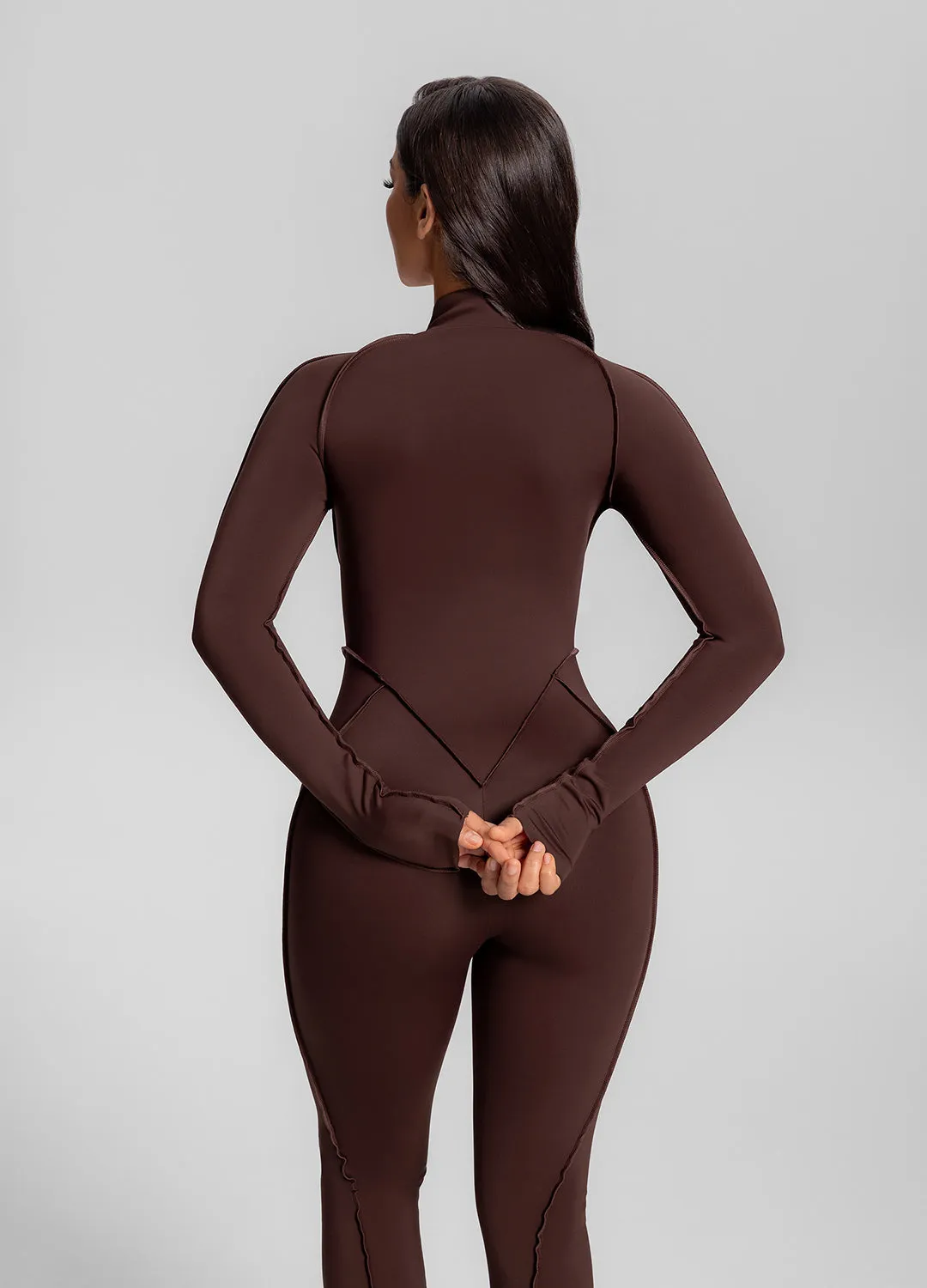 Flared Closed-Back Catsuit sold by BetterMe product image thumbnail 3