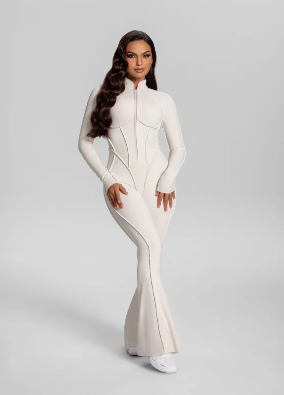 Flared Closed-Back Catsuit sold by BetterMe