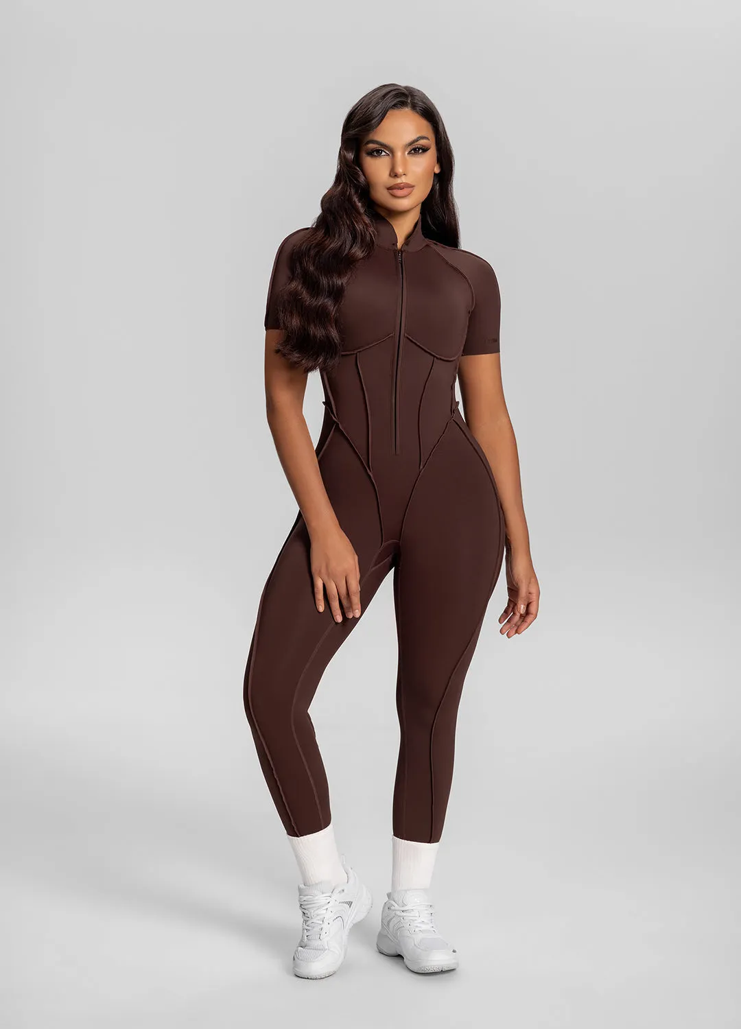 Short Sleeve Closed-Back Catsuit sold by BetterMe