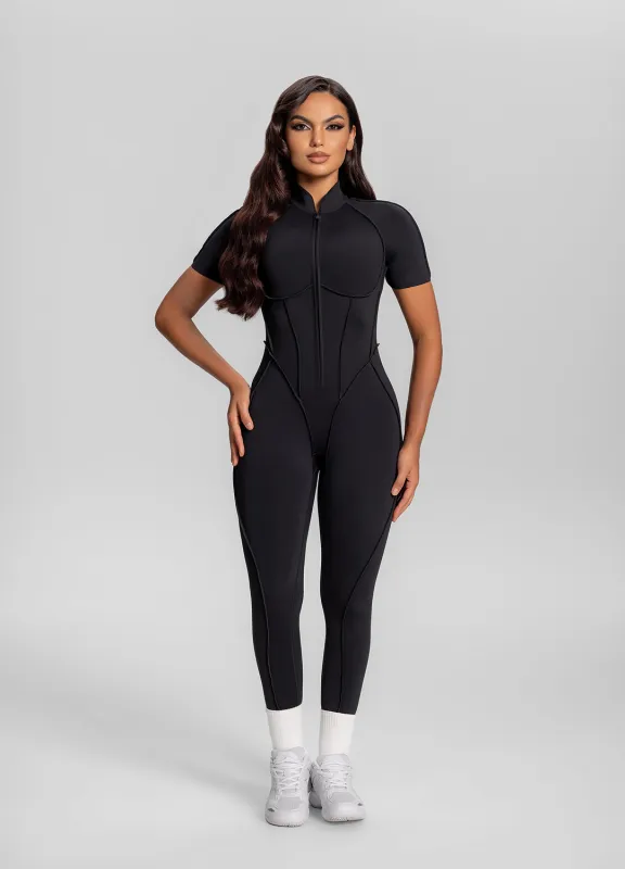 Short Sleeve Closed-Back Catsuit sold by BetterMe
