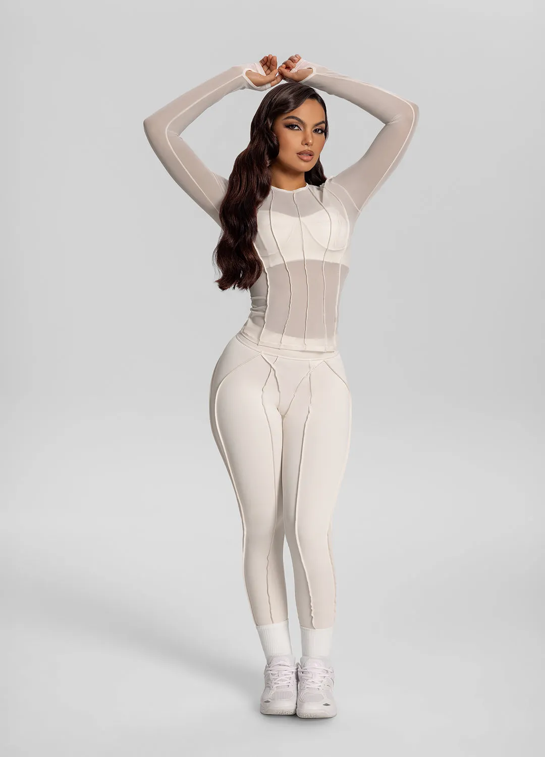 Contoured Long Sleeve Top sold by BetterMe product image thumbnail 5