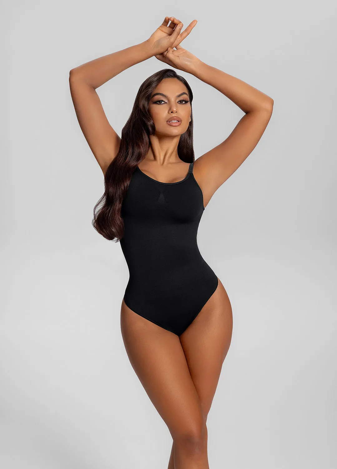 Seamless Strap Tummy-Control Full Body Shaper Bodysuit sold by BetterMe product image thumbnail 5