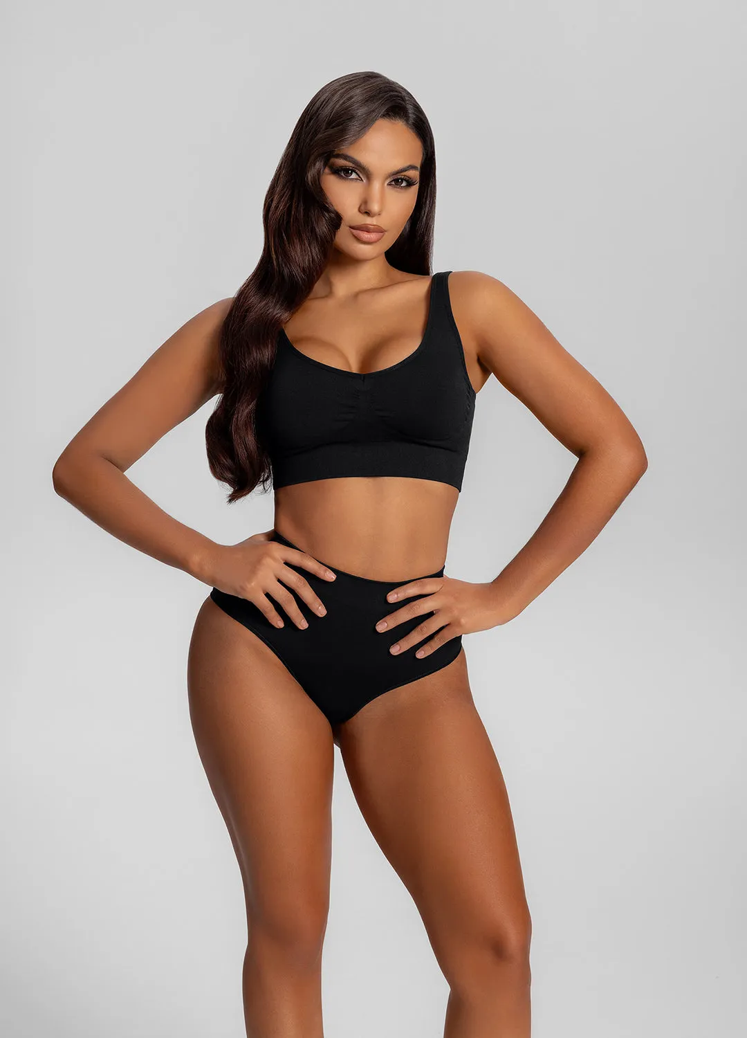 Seamless Mid-Rise Tummy-Control Butt-Lifting Sculpting Briefs sold by BetterMe