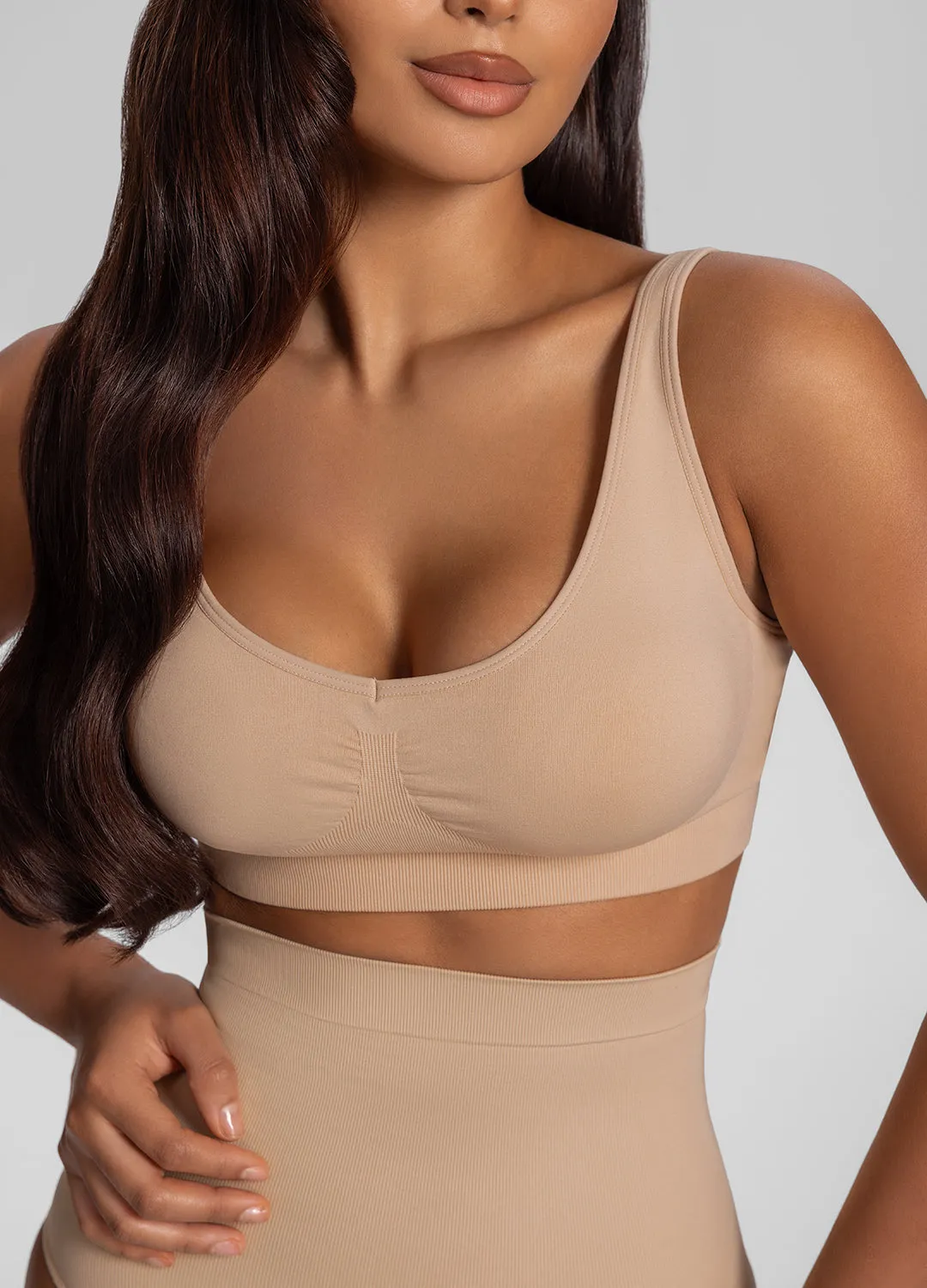 Seamless Smoothing Support Shaping Bra sold by BetterMe product image thumbnail 4
