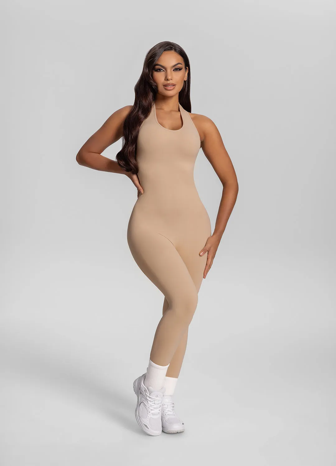Halter Shapewear Jumpsuit sold by BetterMe