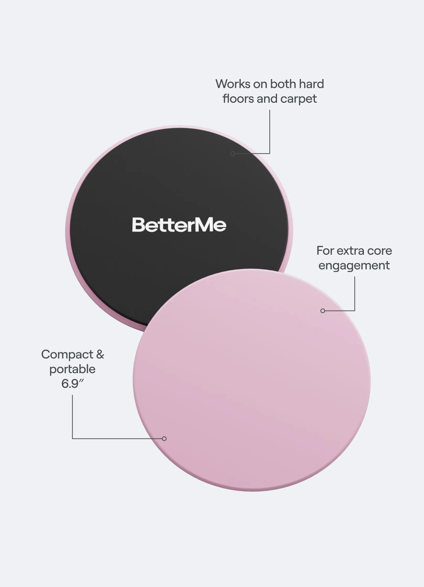 Pilates Sliders sold by BetterMe product image thumbnail 2