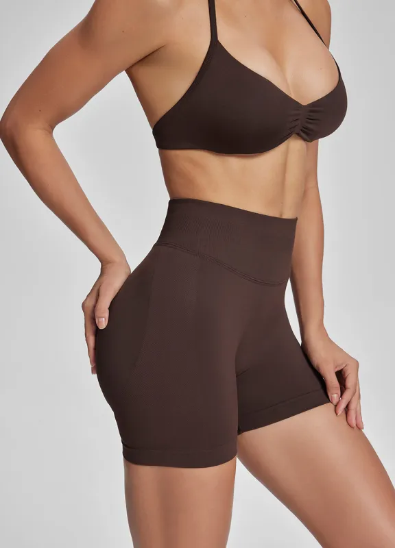 Ultrasculpt High Waisted Butt Lifting Tummy Control Shaping Training Shorts 4.5" sold by BetterMe