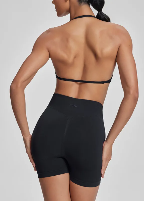 Ultrasculpt High Waisted Butt Lifting Tummy Control Shaping Training Shorts 4.5" sold by BetterMe
