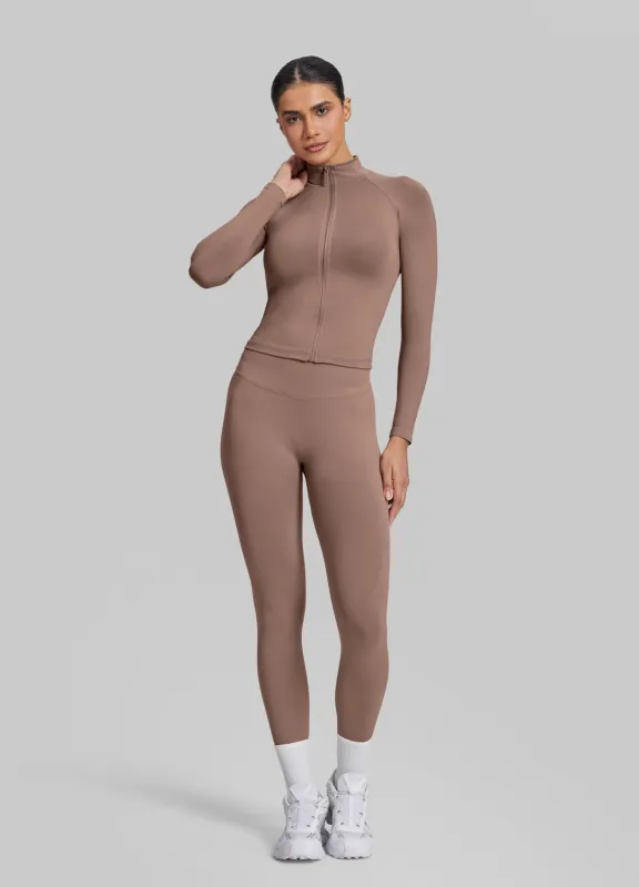 Ultrasculpt Longline Full Zipper Seamless Breathable Warm Jacket sold by BetterMe