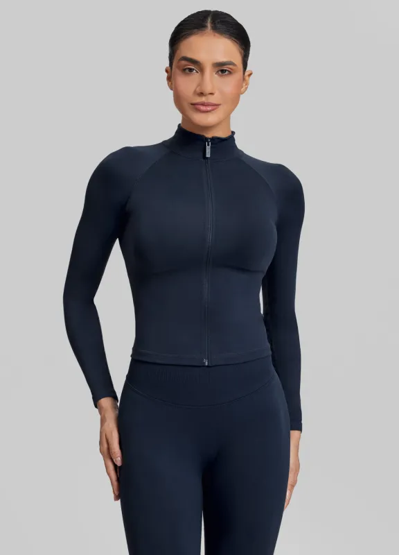 Ultrasculpt Longline Full Zipper Seamless Breathable Warm Jacket sold by BetterMe