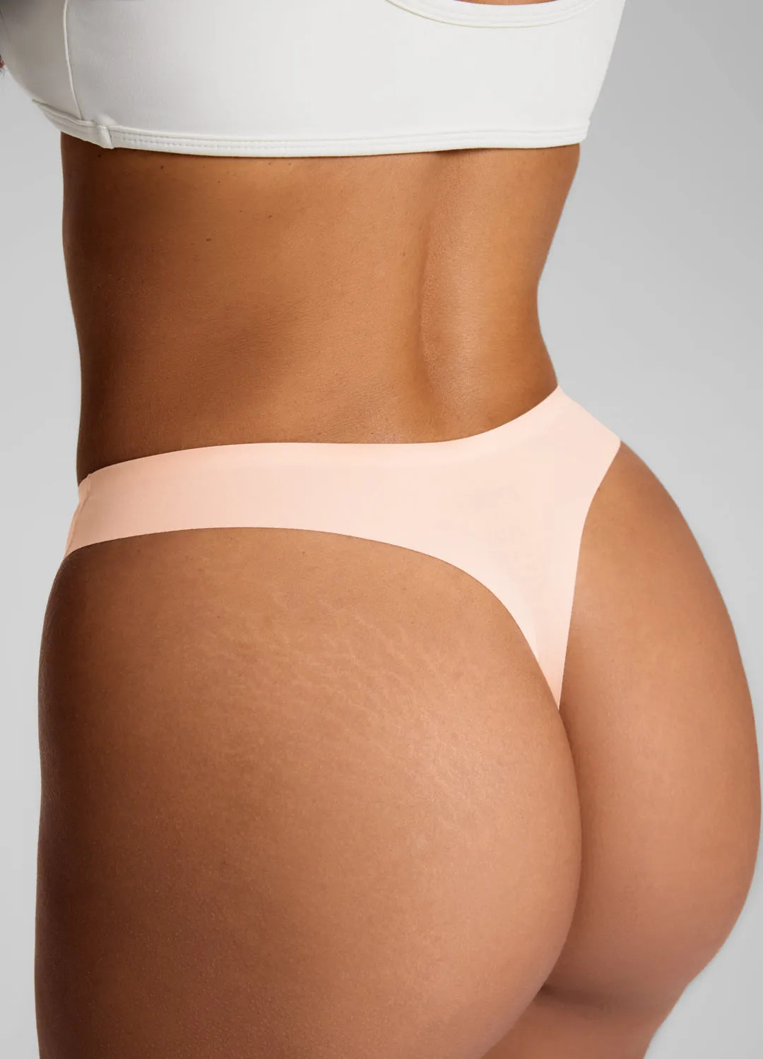 Seamless Mid-Rise Thong 2-Pack sold by BetterMe product image thumbnail 4
