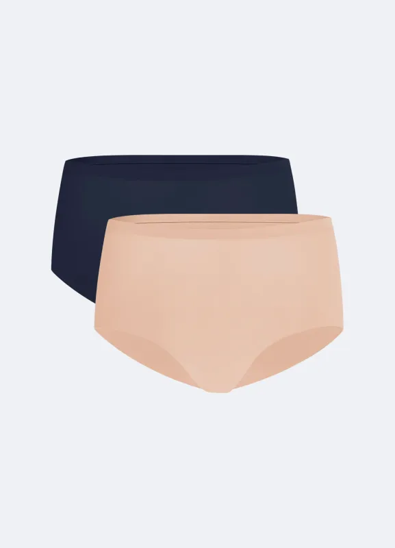Seamless Mid-Rise Boyshort 2-Pack sold by BetterMe