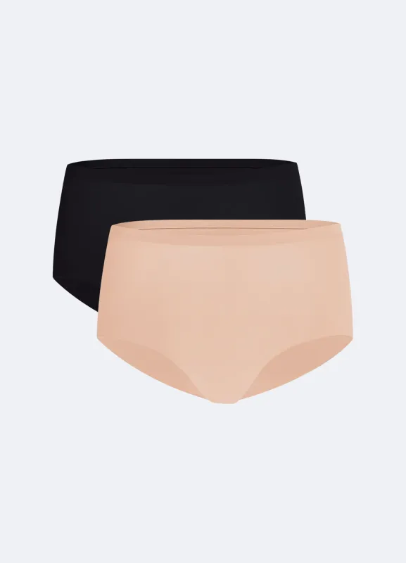 Seamless Mid-Rise Boyshort 2-Pack sold by BetterMe