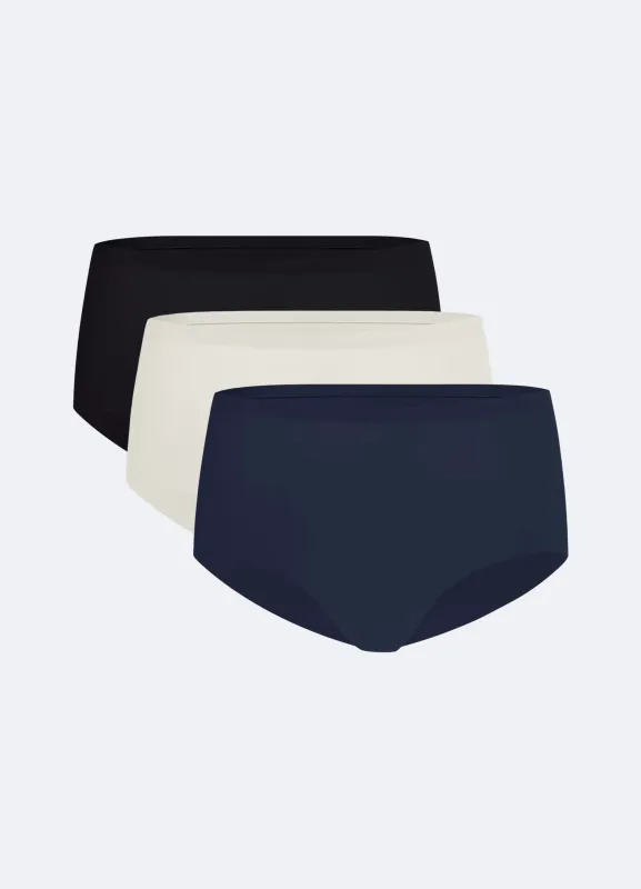 Seamless Mid-Rise Boyshort 3-Pack sold by BetterMe