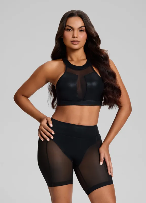 Sculpt Sheer Biker Shorts sold by BetterMe